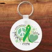 Gastroparesse Peace Love Cure Sleutelhanger (Voorkant)