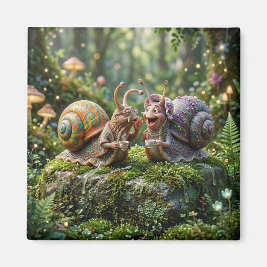 Gastropod Geroddel Magneet (Voorkant)