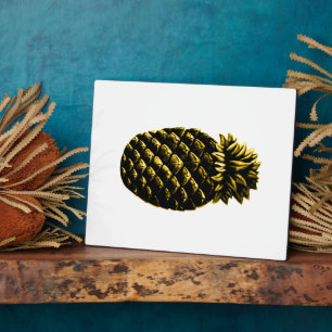 Gastvrijheid Ananas 4 geel Het MUSEUM Zazzle G Fotoplaat