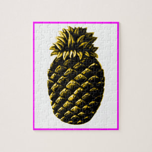 Gastvrijheid Ananas 4 geel Het MUSEUM Zazzle G Legpuzzel