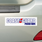 Gastvrouw voor de rode kust bumpersticker (Op auto)