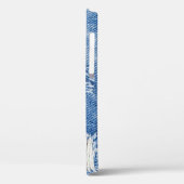Gat, denim jeans, gescheurde textuur Case-Mate iPhone case (Achterkant / Links)