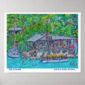 Gat in de muurbalk poster (Voorkant)