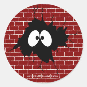 Gat in de Wand Stickers