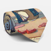 Gate aan de Stupa van Sanchi, Hiroshi Yoshida Stropdas (Opgerold)