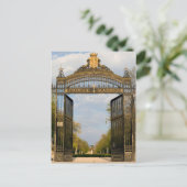Gate aan het Retiro Park in Madrid Briefkaart (Staand voorkant)