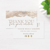 Gate d'or ivoire merci carte de réduction (Bureau)