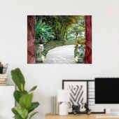 Gate Guards against Evil Spirits Poster (Thuiskantoor)