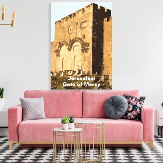 Gate of Mercy Canvas Afdruk (Insitu (Woonkamer))