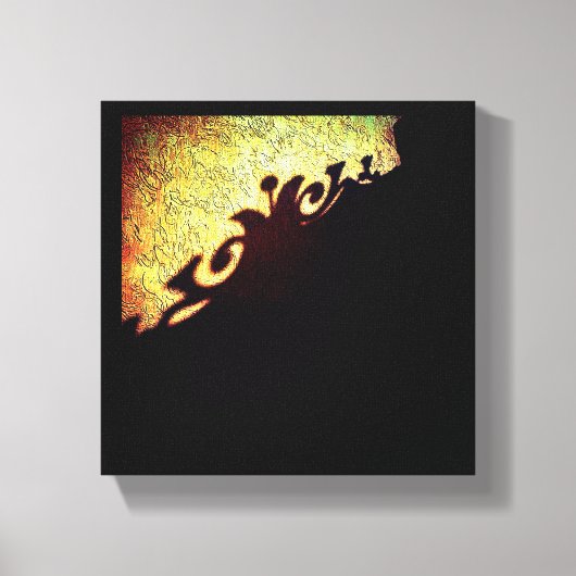 Gate Shadow Canvas Afdruk (Voorkant)