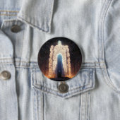 Gate to Eternity Fantasy Sci-Fi Art Ronde Button 7,6 Cm (In situ)