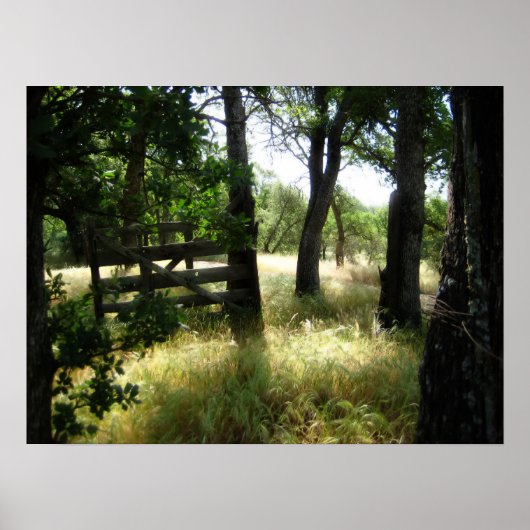 "Gate to Nowhere" Poster (Voorkant)