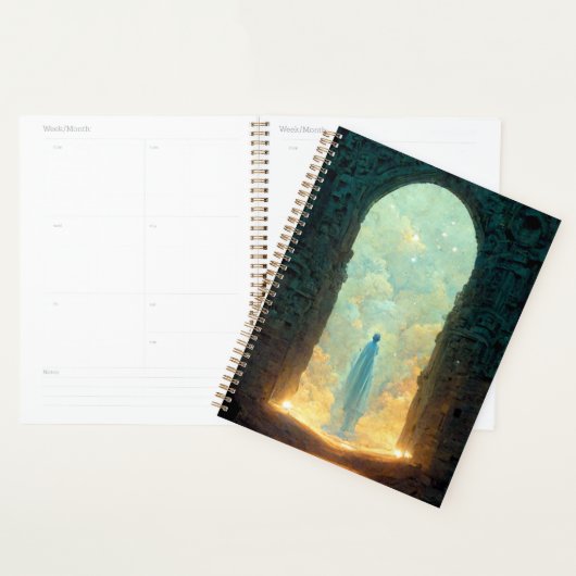 Gate van de goden Fantasy Sci-Fi Art Planner (Display)