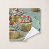 Gâteau à la crème glacée (Gant de toilette)