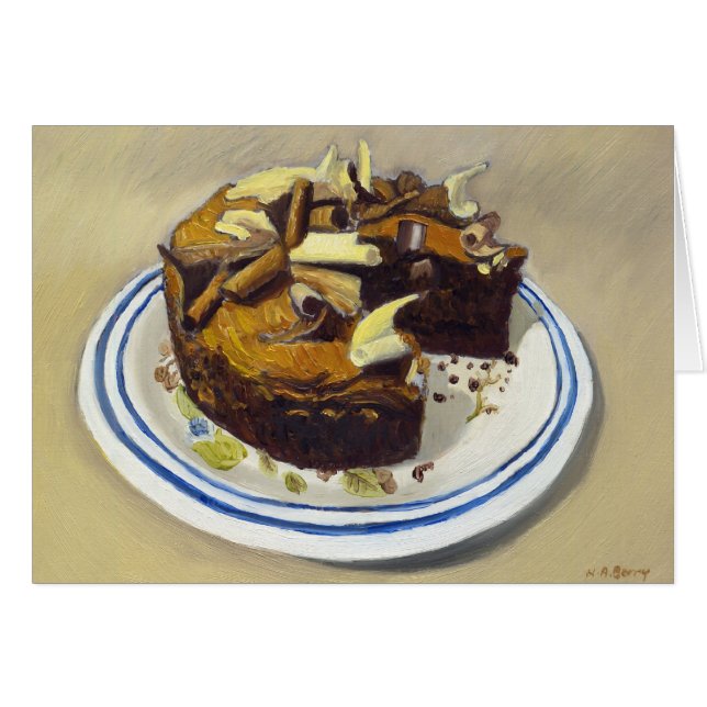 Gâteau au chocolat (Devant horizontal)