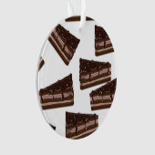 Gâteau au chocolat au lait. (devant)