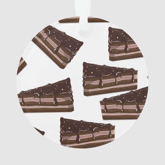 Gâteau au chocolat au lait. (dos)