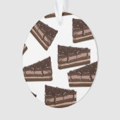 Gâteau au chocolat au lait. (devant)