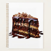 Gâteau au chocolat multi-couches indulgent de Slip (Devant)