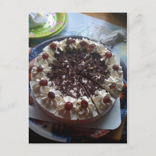 Gateau Briefkaart (Voorkant)