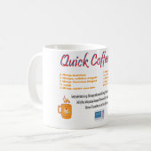 Gâteau café Extraordinaire Mug de recette amusante (Devant gauche)