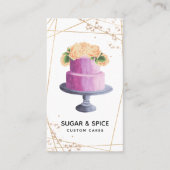 Gâteau / Carte de visite de boulangerie (Devant)