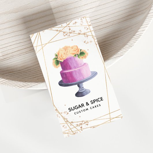 Gâteau / Carte de visite de boulangerie