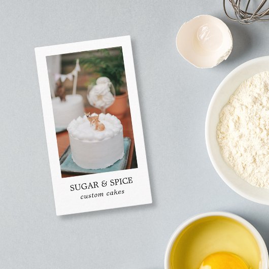 Gâteau / Carte de visite de boulangerie