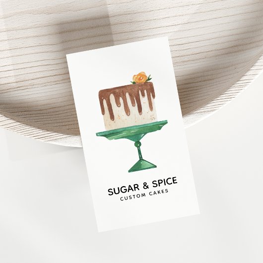 Gâteau / Carte de visite de boulangerie