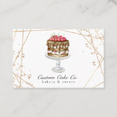 Gâteau / Carte de visite de boulangerie (Devant)