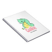 Gâteau (chat + serpent) Carnet mignonne /Journal (Côté Droit)