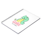 Gâteau (chat + serpent) Carnet mignonne /Journal (Côté gauche)