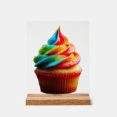 Gâteau cupcake arc-en-ciel étourdissant de Slipper (Recto)