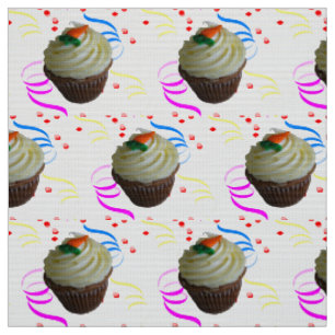 Gâteau de carottes Cupcake & Confetti Poly Tissu