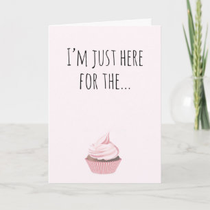 Gâteau de carte d'anniversaire amusant