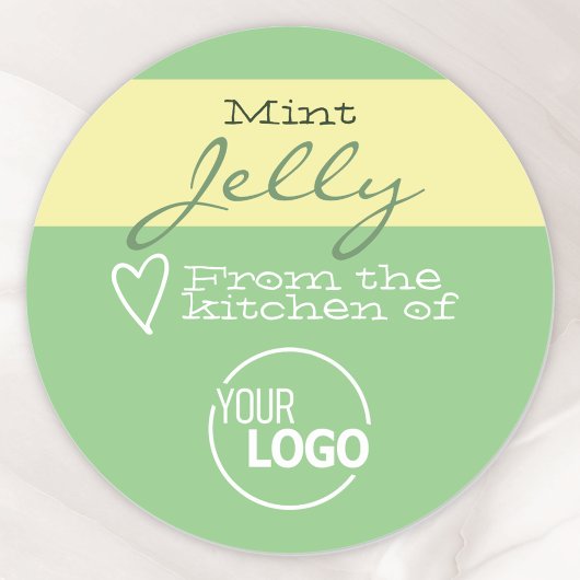 Gâteau de cuisine verte simple Cookie Étiquette Ca