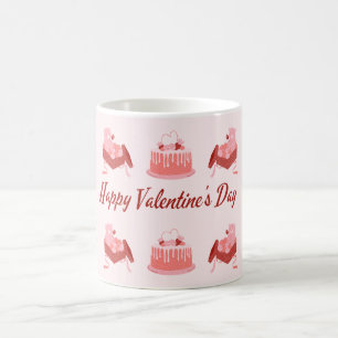 Gâteau de la Saint-Valentin Mug