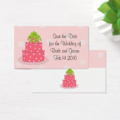 Gâteau de Mariage Rose Save the Date (Bureau)