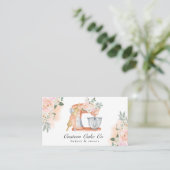 Gâteau de mélange d'aquarelle + Carte de visite de (Debout devant)