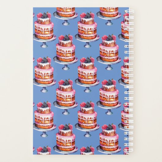 Gâteau de roses et baies (Dos)