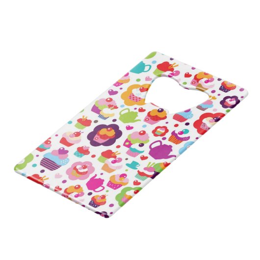 Gâteau de tasse et pot mignons de thé (Dos Angle)