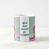 Gâteau de Whimsical pour le petit-déjeuner Mug (Centre)