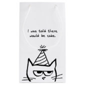 Gâteau fâché des demandes de chat - sac drôle de (Dos)