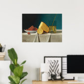 Gâteau - John Frederick Peto Poster d'Art (Bureau à domicile)