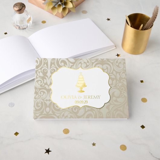 Gâteau mariage (Recto ouvert)