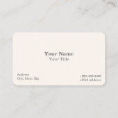 Gâteau mariage / Carte de visite de boulangerie (Dos)