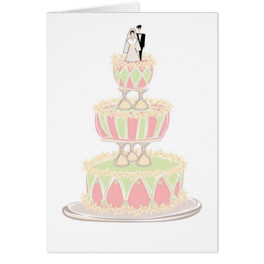 Gâteau Mariage contemporain avec carreaux en verre (Devant)