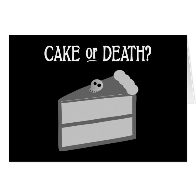 Gâteau ou mort ? (Devant horizontal)