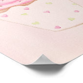 Gâteau rose 8 x 10 impression (Coin)