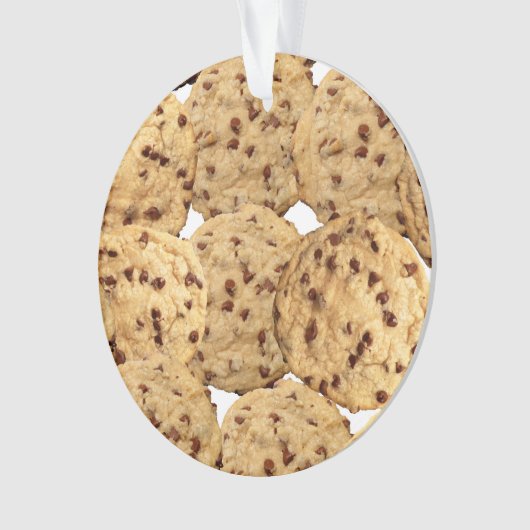 Gâteaux aux pépites de chocolat faits maison (devant)